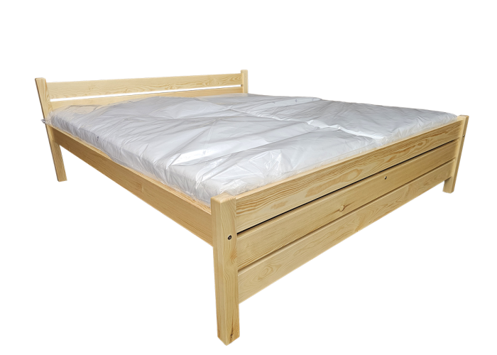 Masivní postel Borovice NUNO