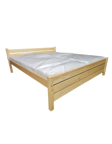 Masivní postel Borovice NUNO