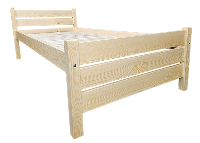 Masivní postel Borovice NUNO