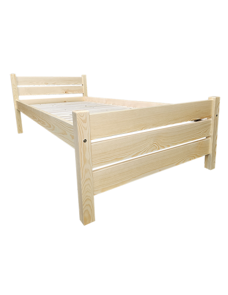 Masivní postel Borovice NUNO